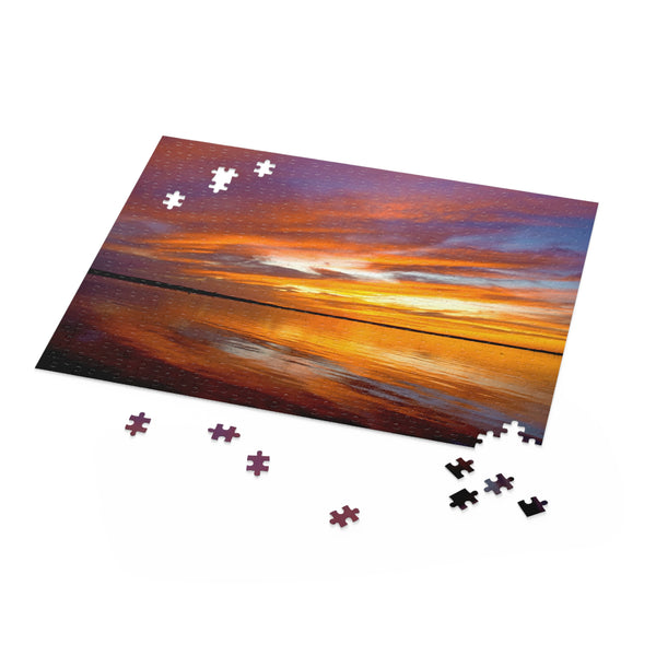 Harbor Sunset Puzzle (120, 252, 500-Piece)