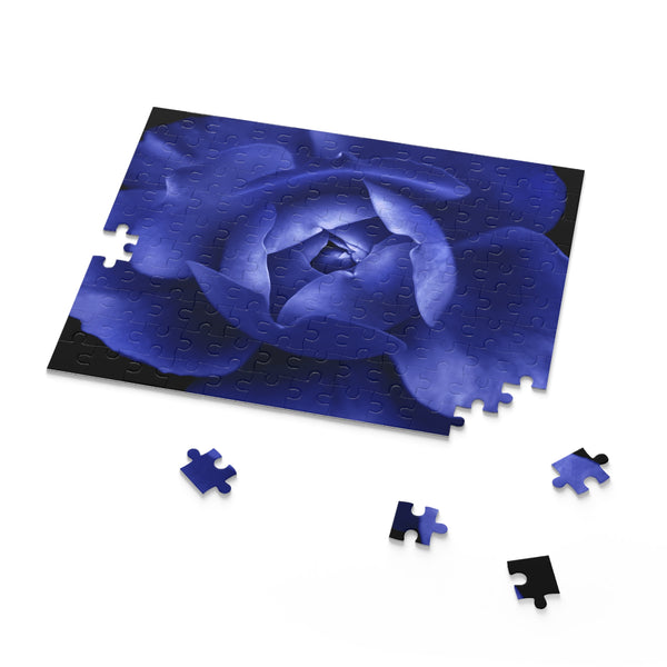 Blue Flower Puzzle (120, 252, 500-Piece) Peony