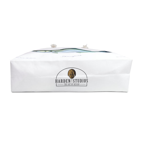 Bluefish Weekender Bag, Great Gift for Fishing Fans, Beach or Boat Tote