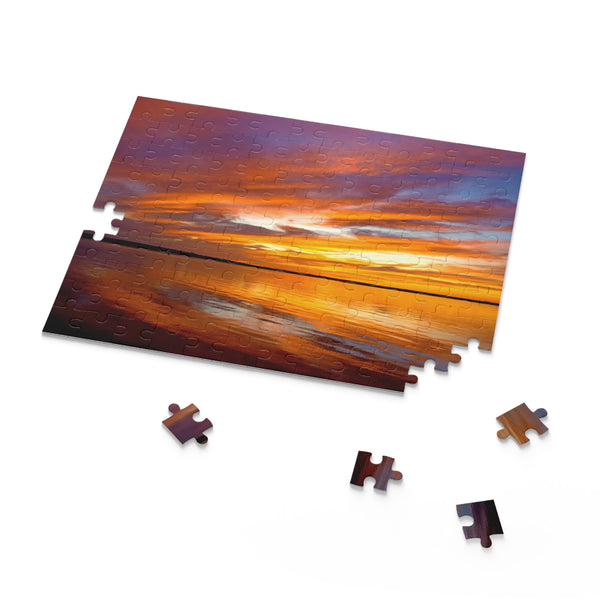 Harbor Sunset Puzzle (120, 252, 500-Piece)