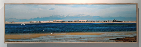Barnstable Harbor Panorama, Sandy Neck Cottage Colony