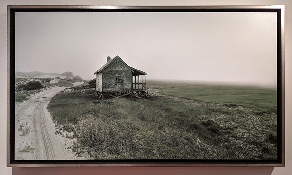 Old Camp on Sandy Neck, Cape Cod Signed Art Print
