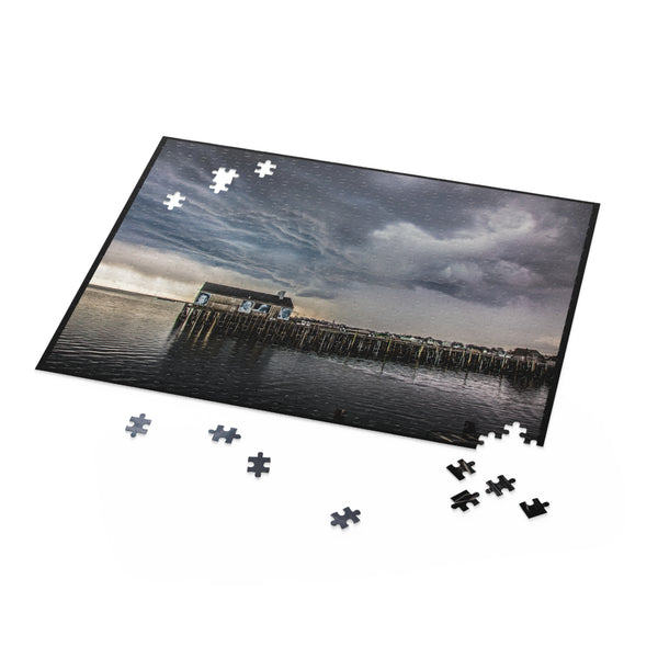 Provincetown Wharf Storm Puzzle (120, 252, 500-Piece)