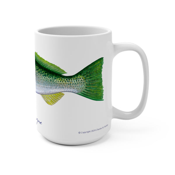 Squeteague Fish Art Coffee Mug 15oz Great Gift For Fishermen and Fishing Fans