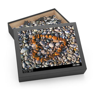 Beach Stones Heart Puzzle (120, 252, 500-Piece)