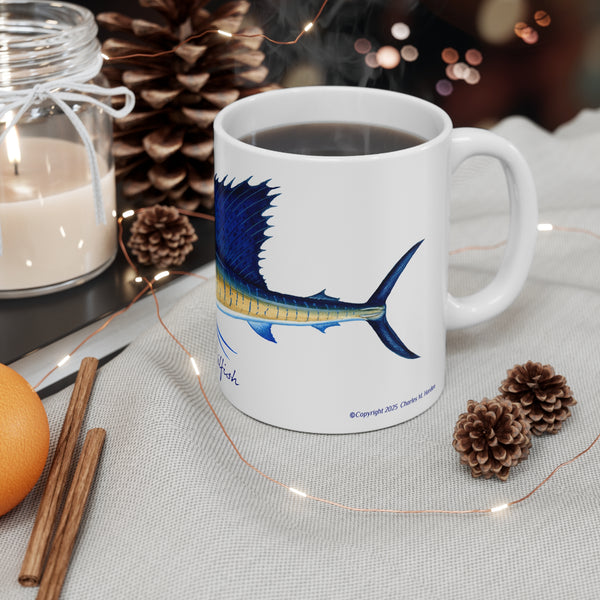 Sailfish Fishing Coffee Mug 11oz