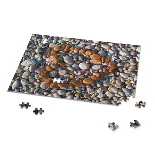 Beach Stones Heart Puzzle (120, 252, 500-Piece)