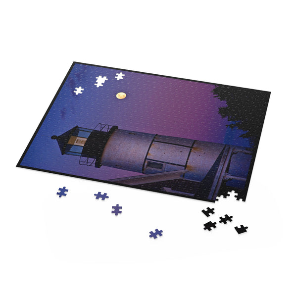 Lighthouse at Twilight Puzzle (120, 252, 500-Piece)