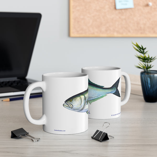 Bluefish Fishing Coffee Mug 11oz