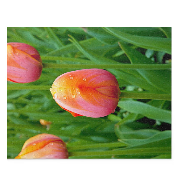 Tulip with Dew Puzzle (120, 252, 500-Piece)