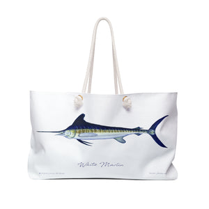 White Marlin Weekender Bag