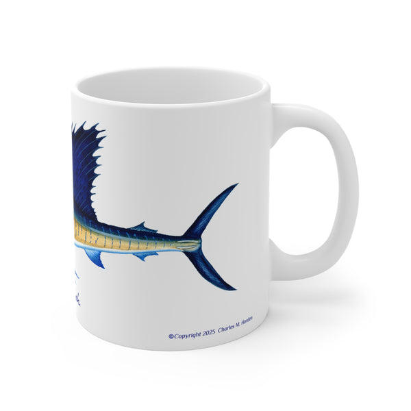 Sailfish Fishing Coffee Mug 11oz