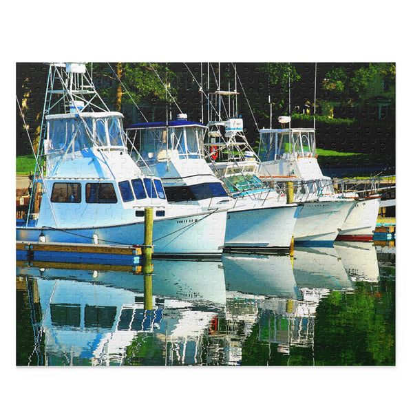 Barnstable Fishing Fleet Puzzle (120, 252, 500-Piece)