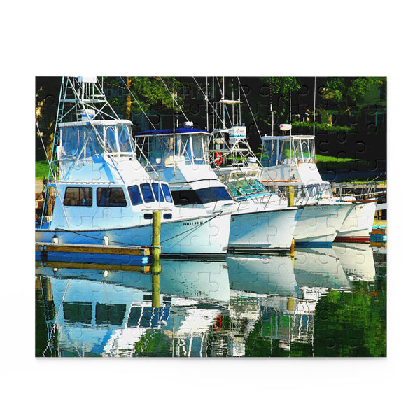 Barnstable Fishing Fleet Puzzle (120, 252, 500-Piece)