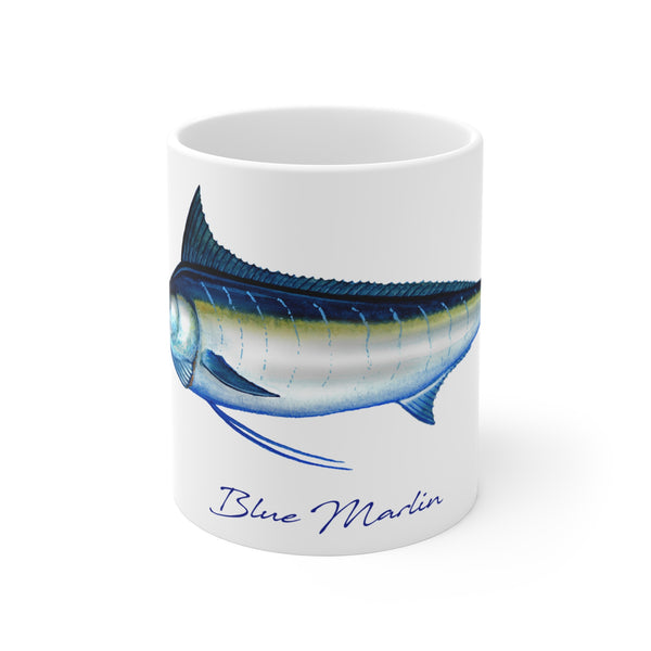 Blue Marlin Fishing Coffee Mug 11oz