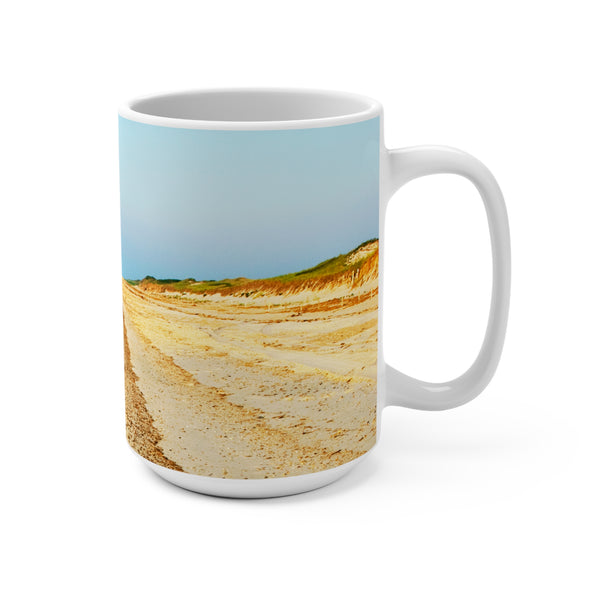 Beachfront Bliss 15oz Mug - Perfect for Ocean Lovers and Summer Sips