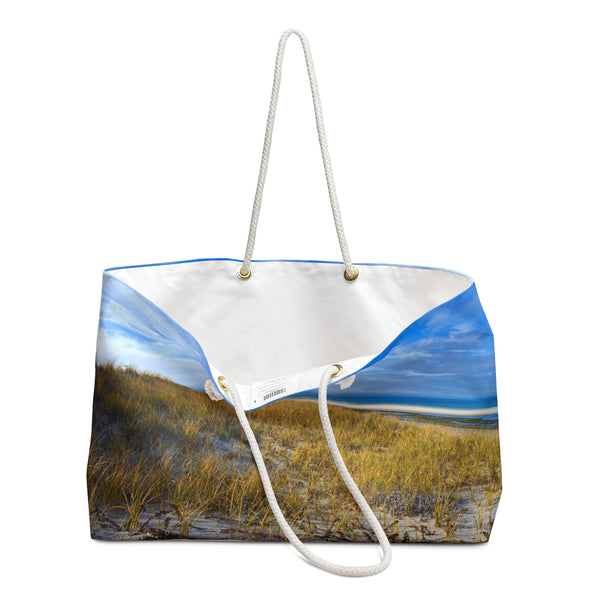 Sandy Neck Beach Sand Dune Beach Grass Weekender Bag