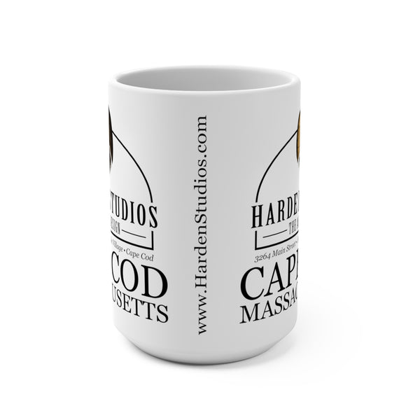 Cape Cod Harden Studios Logo Mug Version 2 15oz Horseshoe Crab Art and Design