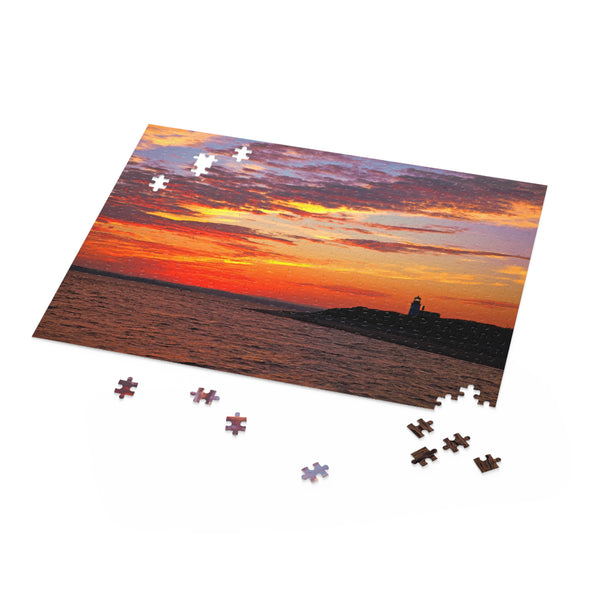 Harbor Sunset Puzzle (120, 252, 500-Piece)