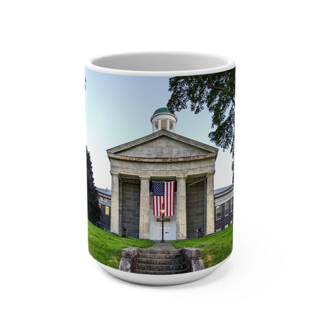 Barnstable County Court House 15oz Mug with Historic Architecture Design