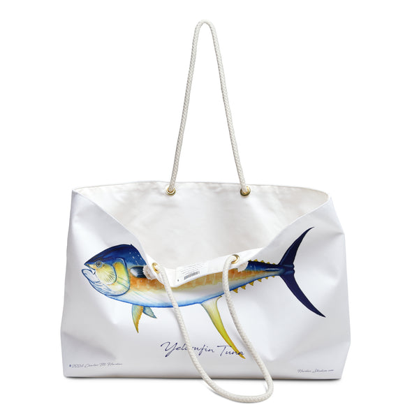 Yellowfin Tuna Weekender Bag