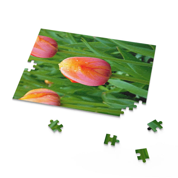 Tulip with Dew Puzzle (120, 252, 500-Piece)