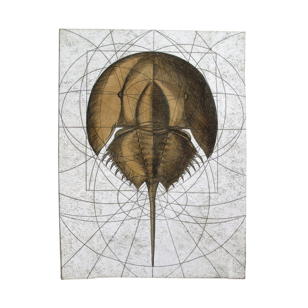 The Remnant Horseshoe Crab Velveteen Plush Blanket