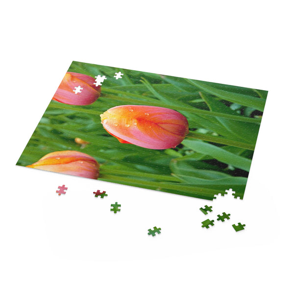 Tulip with Dew Puzzle (120, 252, 500-Piece)