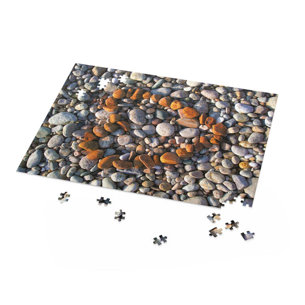 Beach Stones Heart Puzzle (120, 252, 500-Piece)