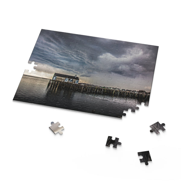 Provincetown Wharf Storm Puzzle (120, 252, 500-Piece)