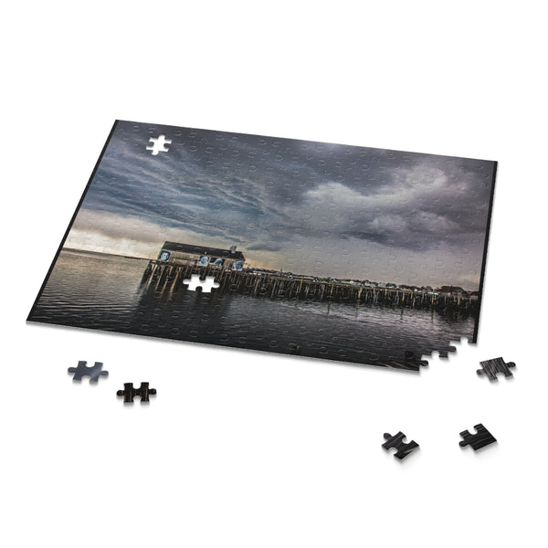 Provincetown Wharf Storm Puzzle (120, 252, 500-Piece)