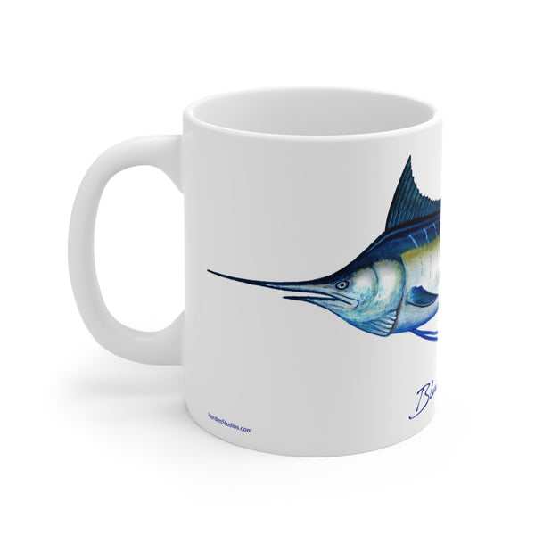 Blue Marlin Fishing Coffee Mug 11oz