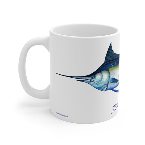 Blue Marlin Fishing Coffee Mug 11oz