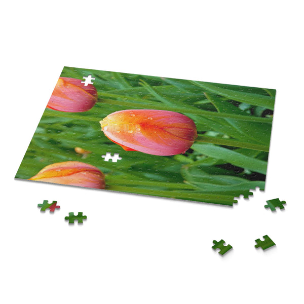 Tulip with Dew Puzzle (120, 252, 500-Piece)