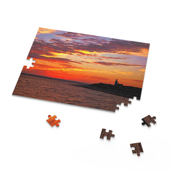 Harbor Sunset Puzzle (120, 252, 500-Piece)