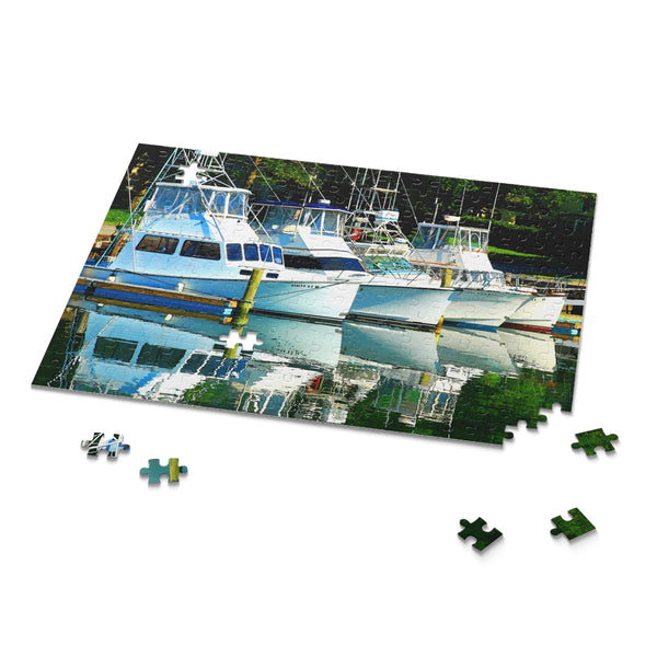 Barnstable Fishing Fleet Puzzle (120, 252, 500-Piece)