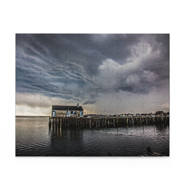 Provincetown Wharf Storm Puzzle (120, 252, 500-Piece)