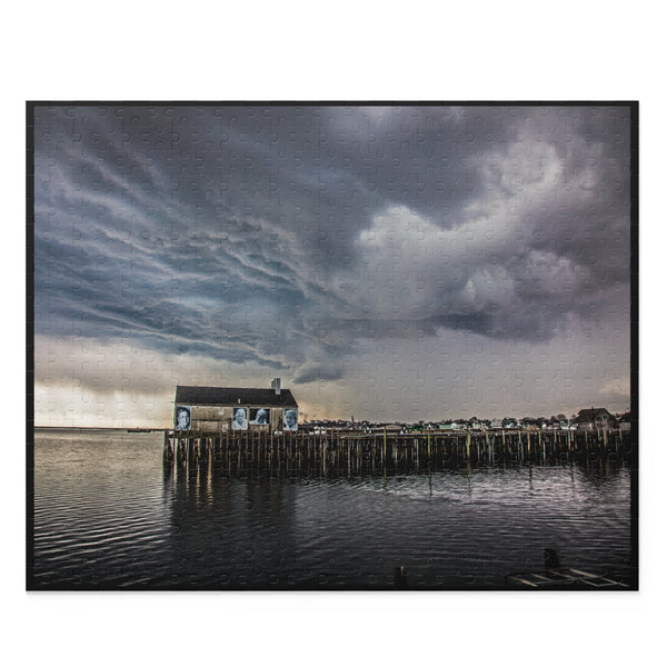 Provincetown Wharf Storm Puzzle (120, 252, 500-Piece)