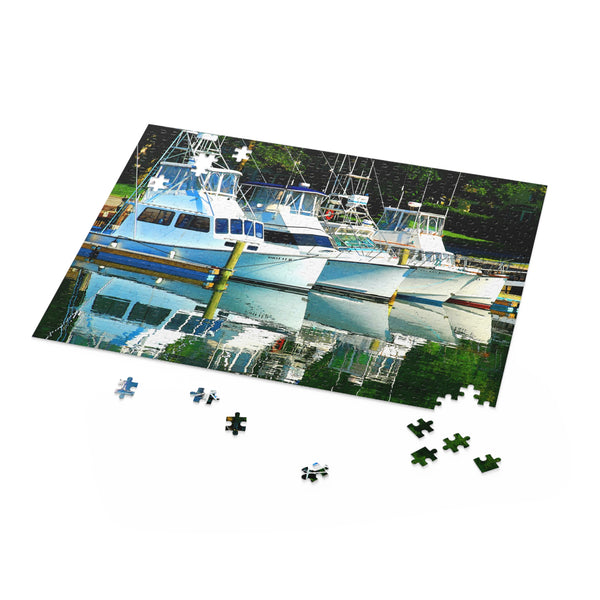 Barnstable Fishing Fleet Puzzle (120, 252, 500-Piece)