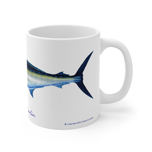 Blue Marlin Fishing Coffee Mug 11oz