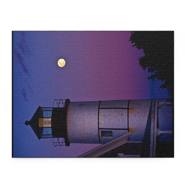 Lighthouse at Twilight Puzzle (120, 252, 500-Piece)