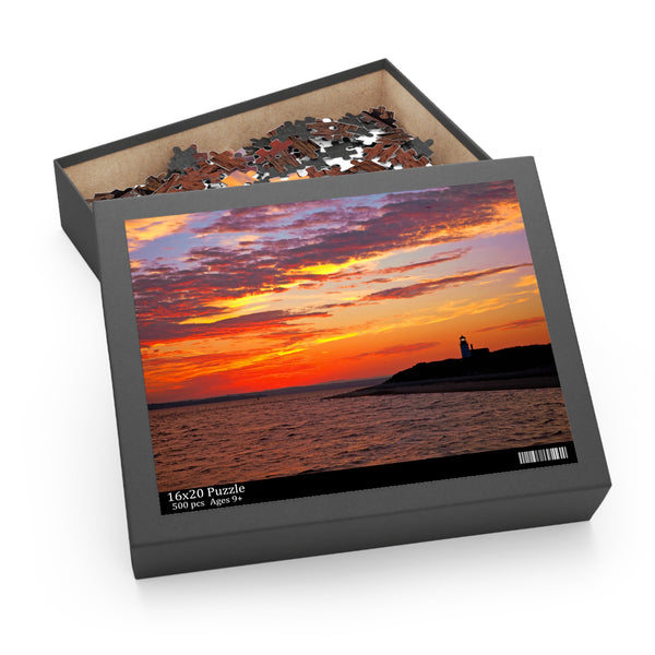 Harbor Sunset Puzzle (120, 252, 500-Piece)