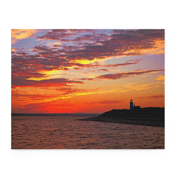 Harbor Sunset Puzzle (120, 252, 500-Piece)