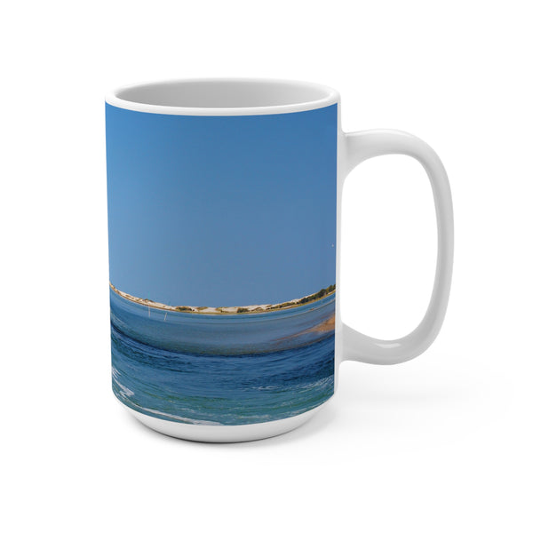 Barnstable Harbor Hyannis Cape Cod Whale Watching Adventure Mug - 15oz