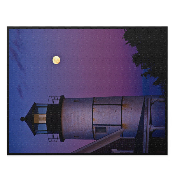 Lighthouse at Twilight Puzzle (120, 252, 500-Piece)