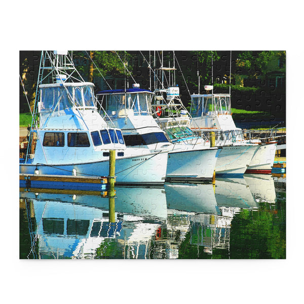 Barnstable Fishing Fleet Puzzle (120, 252, 500-Piece)