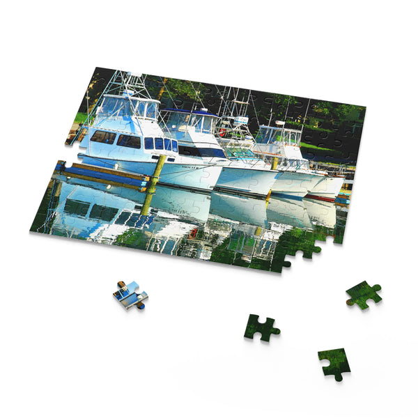 Barnstable Fishing Fleet Puzzle (120, 252, 500-Piece)