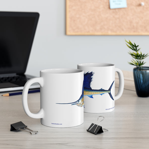 Sailfish Fishing Coffee Mug 11oz