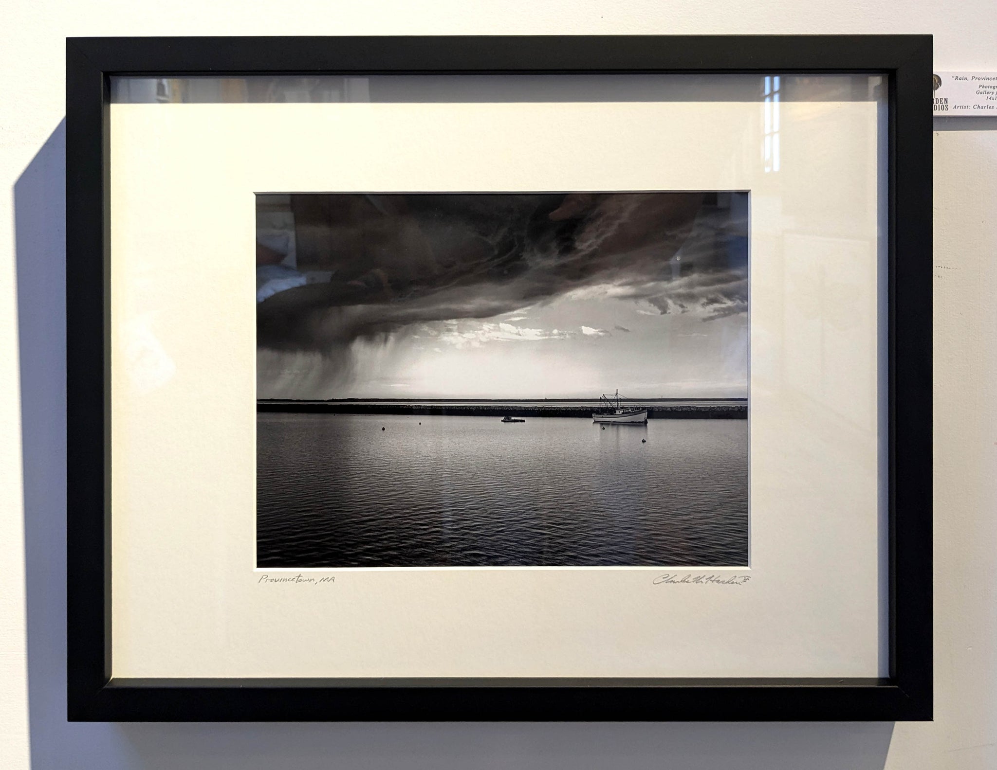 Rain Over Provincetown Harbor