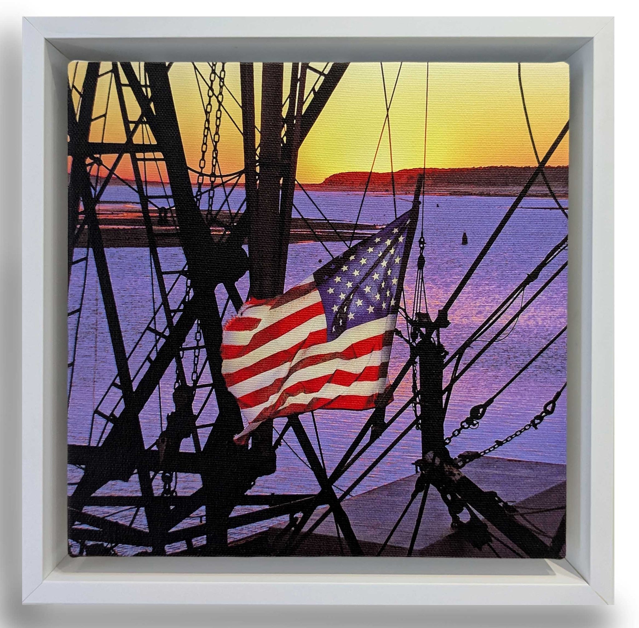 Patriotic Wellfleet Fisherman